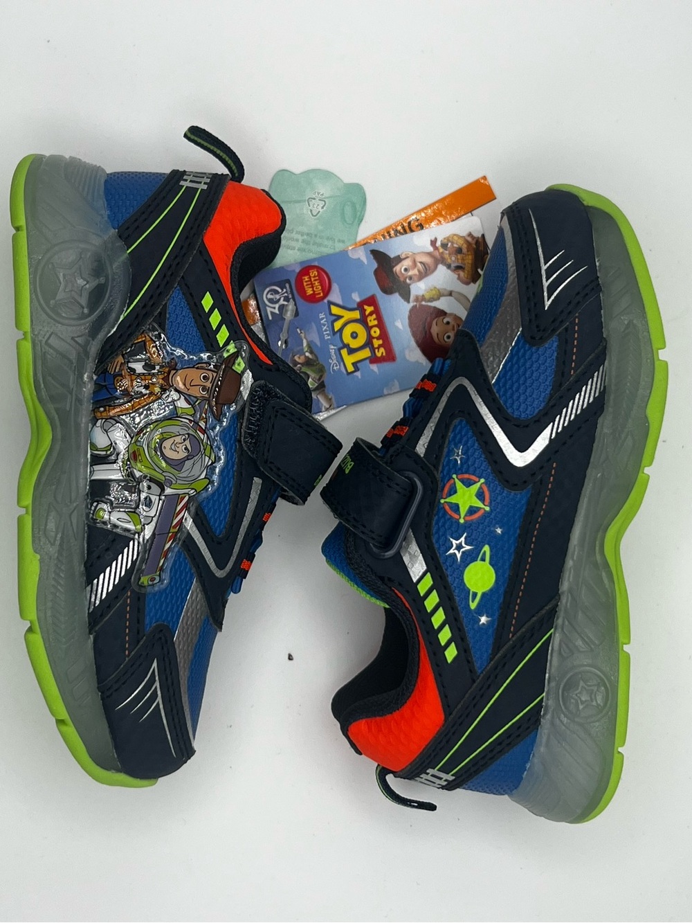 disney Toy Story Pixar Boys Shoes. New With Box. Boys Size 9